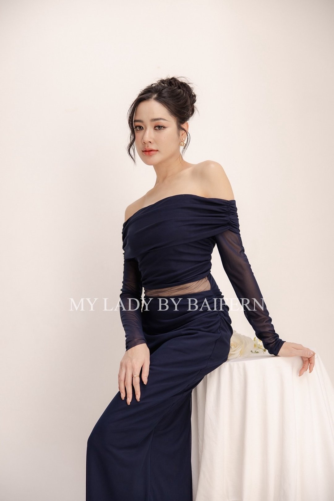 派对礼服 婚礼穿搭 MY LADY BY BAIFERN - ML508 - 晚装/礼服 - 聚酯纤维 