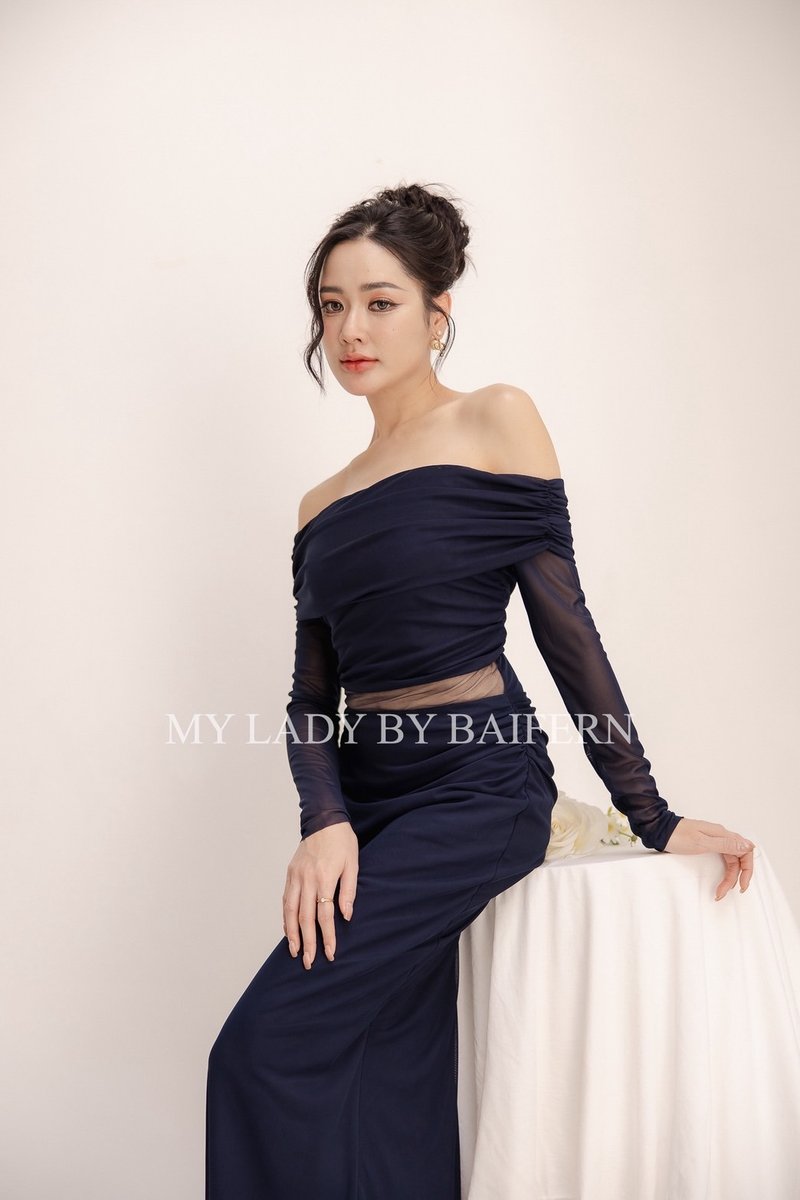 派对礼服 婚礼穿搭 MY LADY BY BAIFERN - ML508 - 晚装/礼服 - 聚酯纤维 