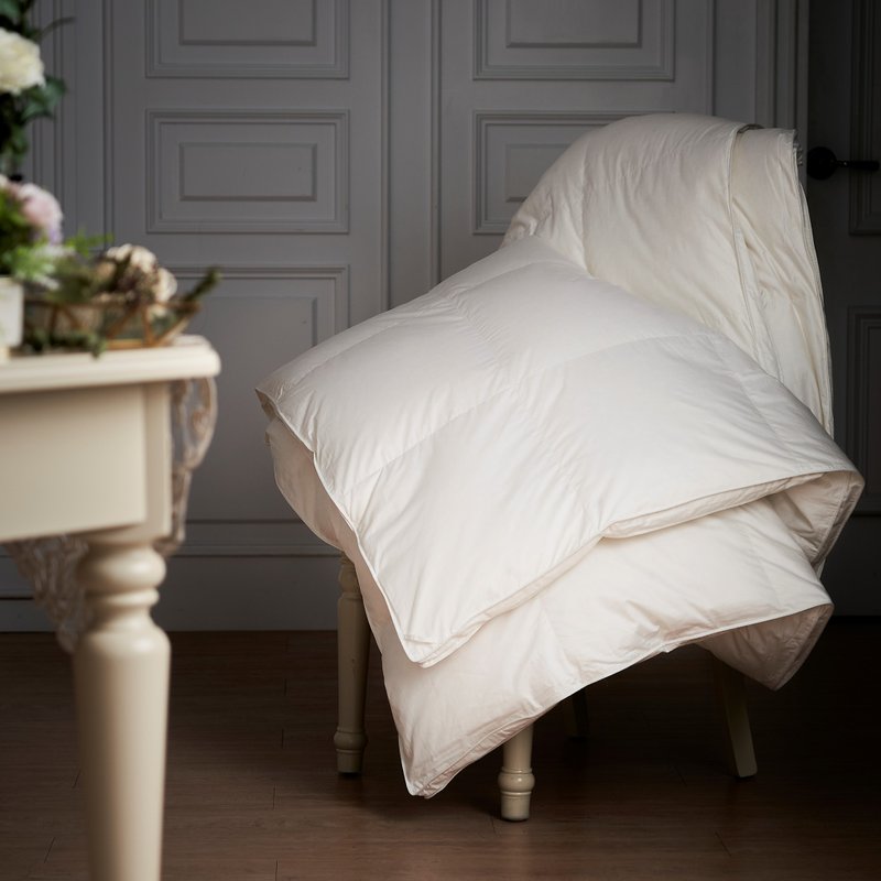 【传家宝 白鹅绒被】 JIS 95/5 鹅绒冬被 赠-沙发抱枕 - 被子/毛毯 - 羽绒 