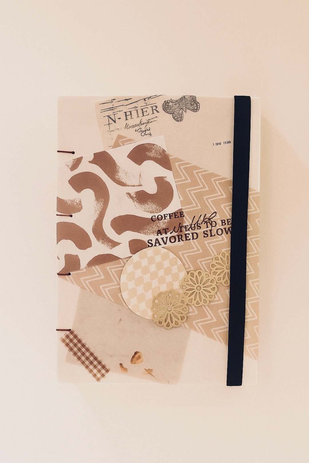 手缝笔记本 A6 手工书 / 手帐 - 笔记本/手帐 - 纸 