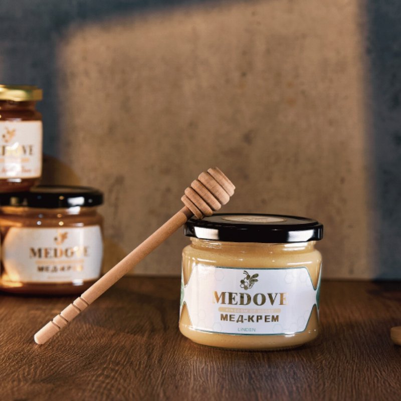 Medove 椴树蜂蜜 (400G/罐) (乌克兰进口天然蜂蜜) - 蜂蜜/黑糖 - 新鲜食材 