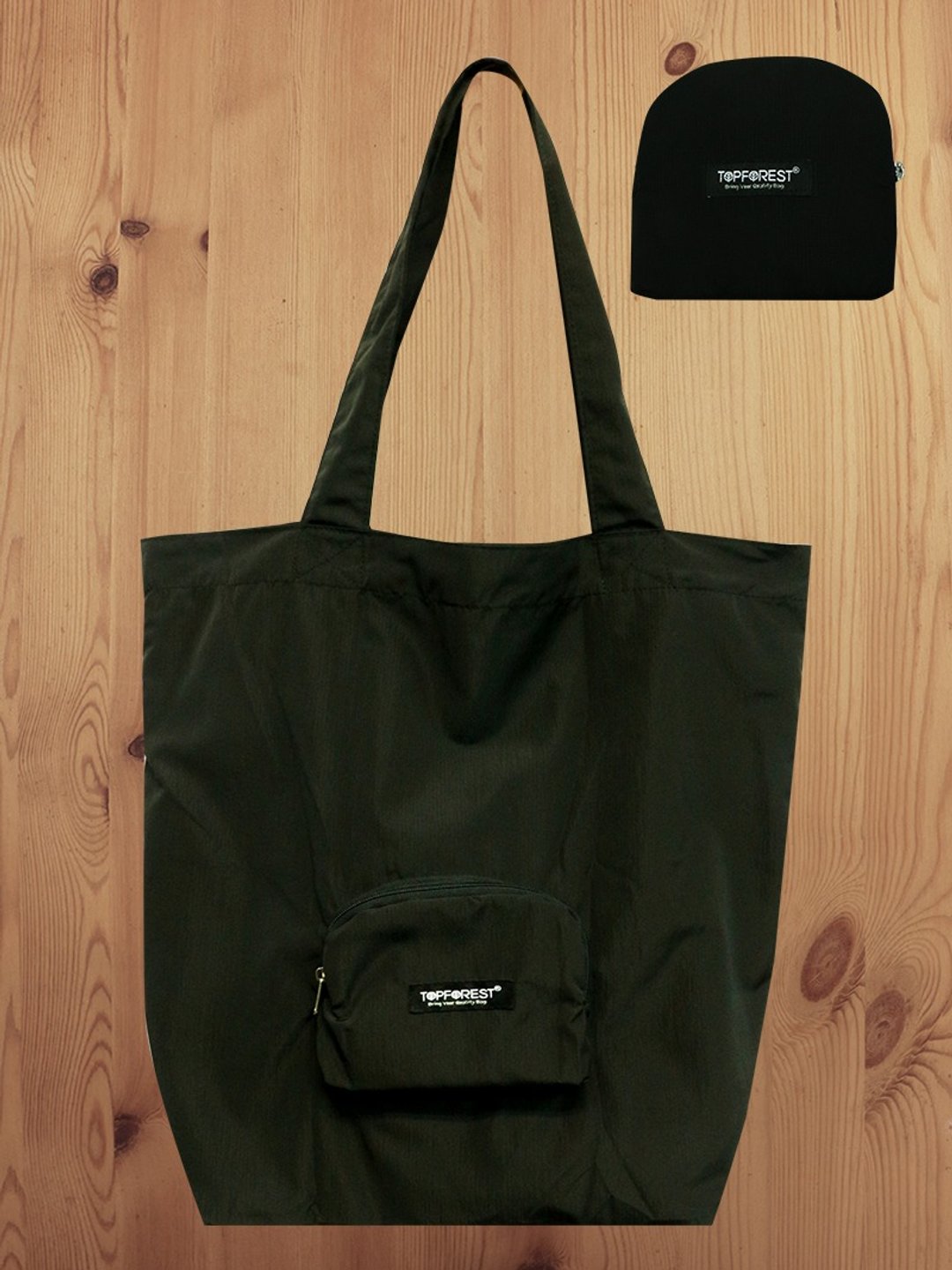 贵族极黑简便收合袋(大容量,男女适用)*店主推介* - 化妆包/杂物包 - 尼龙 黑色