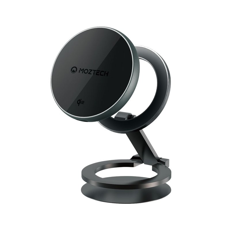 MOZTECH l Qi2磁吸无线充电盘-黑色 - 手机充电及周边 - 其他材质 