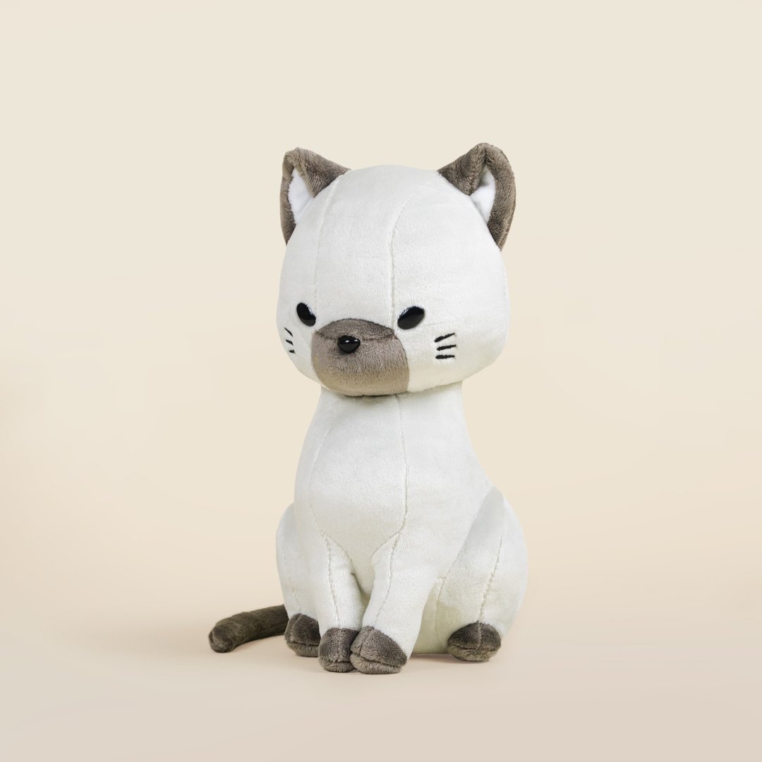 Bellzi | Sami 暹罗猫玩偶(新款) - 玩偶/公仔 - 其他人造纤维 白色