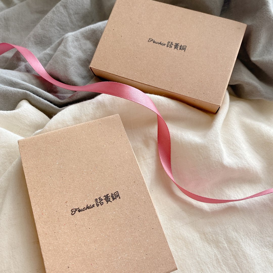 情人节限定 - 加购商品 - 钥匙圈专用包装纸盒 - 钥匙链/钥匙包 - 纸 金色