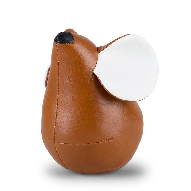 【纸镇】老鼠 Mouse 皮革动物摆饰 | 入厝礼物 - 摆饰 - 人造皮革 多色