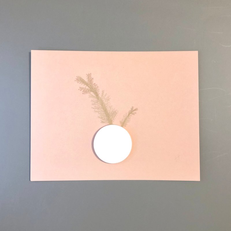 V.N【纪念系列-米花】会扩香的明信片【定制化礼物/情人节礼盒】 - 卡片/明信片 - 纸 粉红色