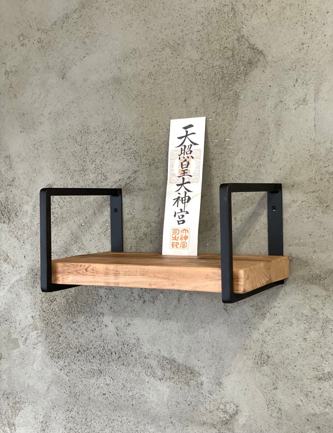 数量有限 神道神社 KD-ILS 钞票架 实木 铁艺 简易壁架 - 其他 - 陶 黑色