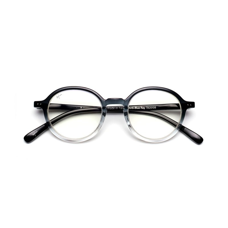 6y-12y蔡司镜片滤蓝光眼镜 Round computer glasses:black-t - 眼镜/眼镜框 - 塑料 黑色
