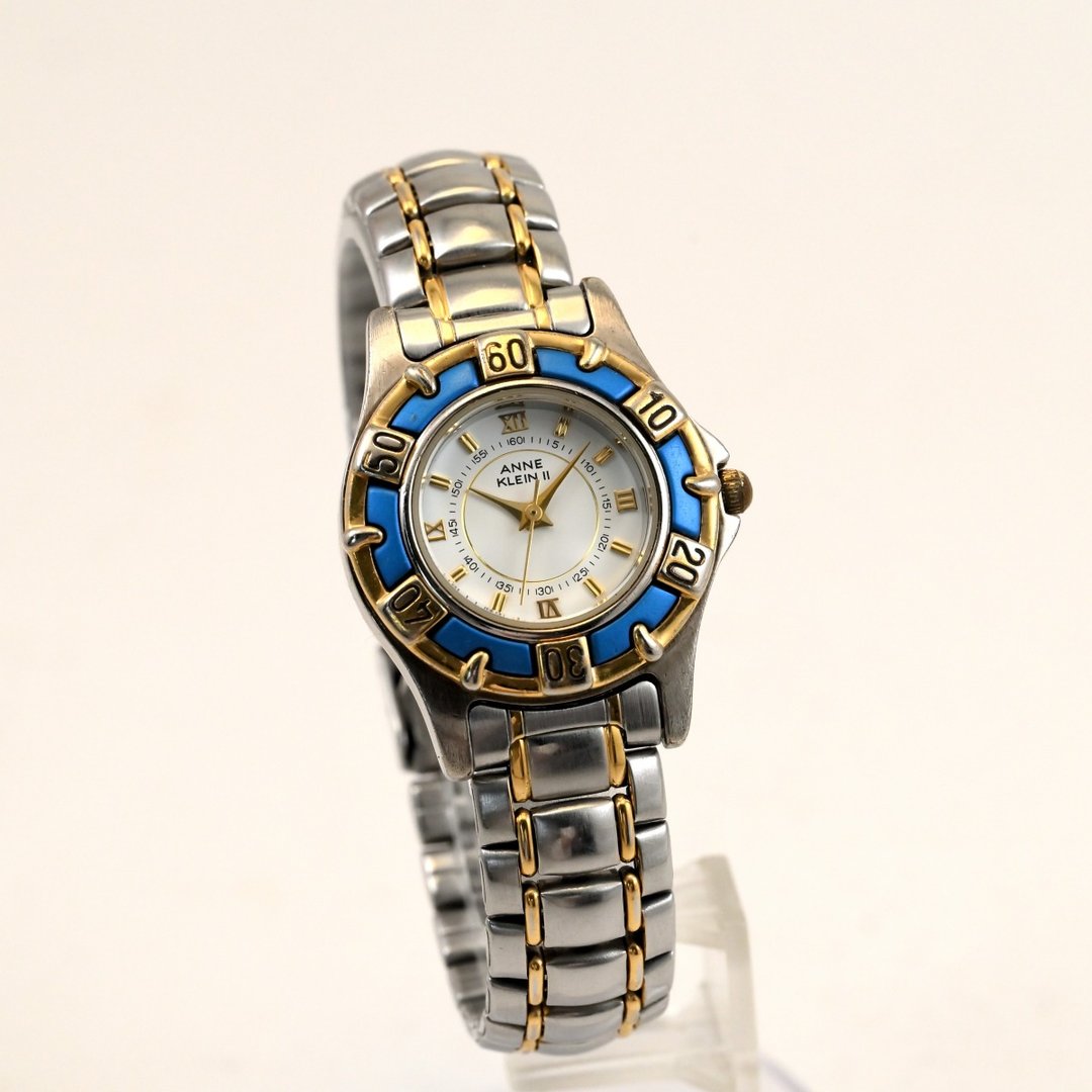 ANNE KLEIN 2 安霓可・莱美 2 女士 石英腕表 可替换表圈 - 女表 - 不锈钢 