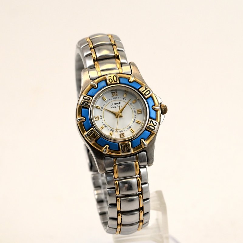ANNE KLEIN 2 女士石英表可更换表圈 - 女表 - 不锈钢 