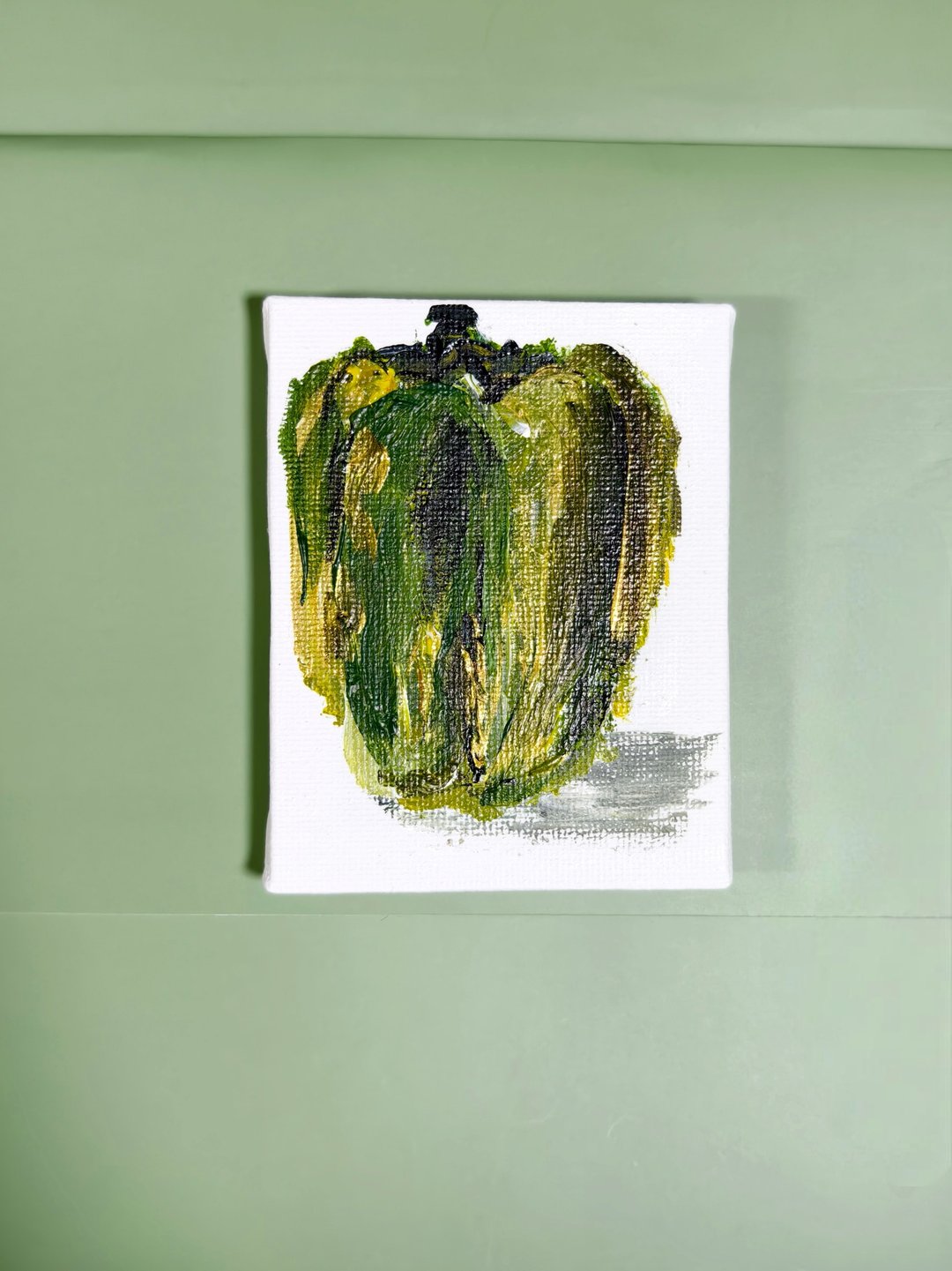青椒/迷你挂画/压克力水彩/装饰画/无框画 - 海报/装饰画/版画 - 棉．麻 