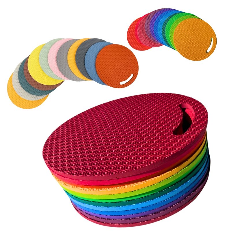 多功能乐彩垫 - 爬行垫/游戏垫 - 环保材料 多色