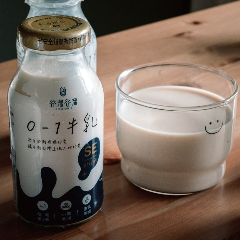 【谷溜谷溜】0-1牛乳200ml X6瓶 - 奶类/豆浆 - 其他材质 