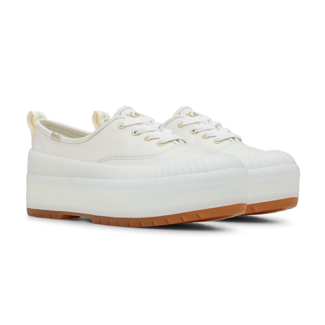 Keds THE PLATFORM LUG WEATHERIZED LEATHER 休闲皮革鞋 WH68242 - 女款休闲鞋 - 真皮 