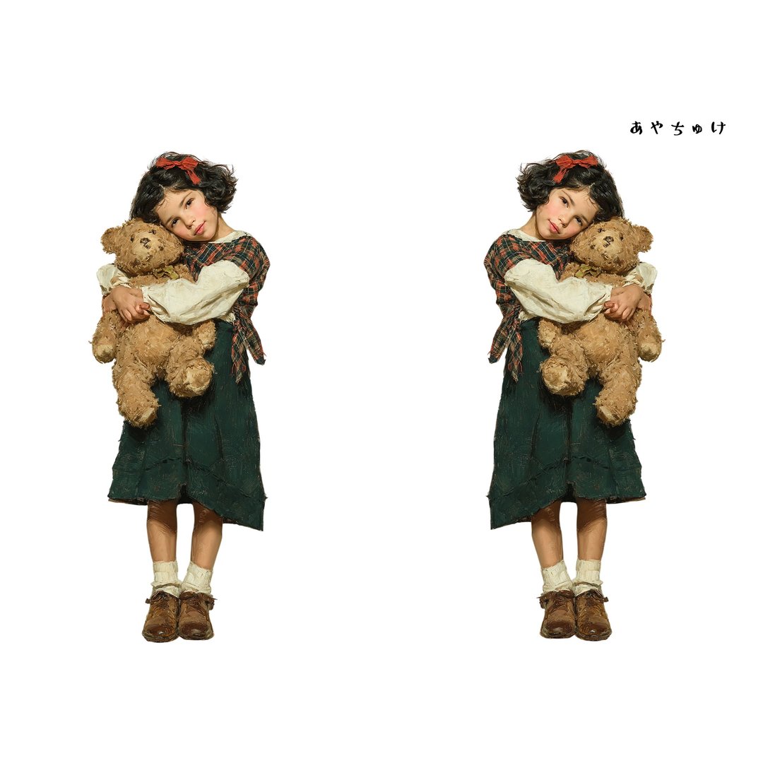 【11月新品2】08-108-0162 人物贴纸 圣诞复古风 - 贴纸 - 纸 