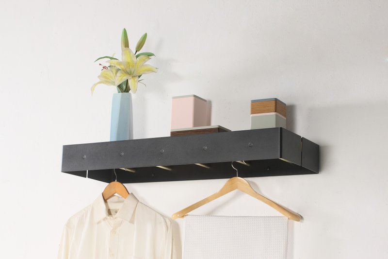 camino CRUZ 展示挂物架 挂衣架 置物架 展示架 书架 - 置物架/篮子 - 木头 绿色