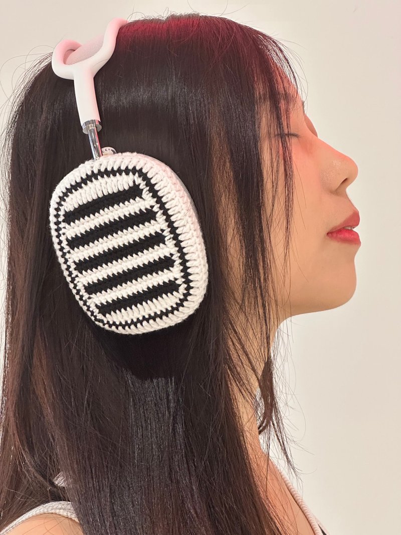 简约时尚条纹AirPod Max 保护套 索尼 XM5 头戴式耳机保 - 耳机 - 其他材质 