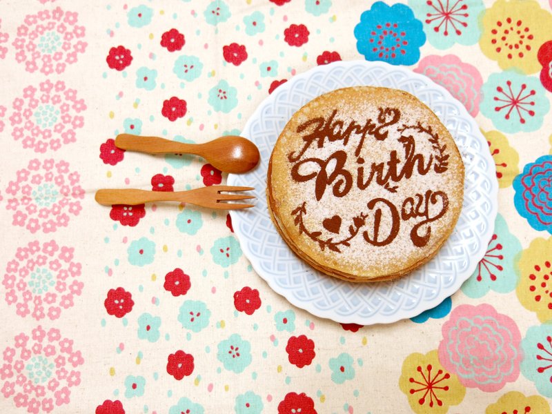 【母亲节限量蛋糕】桑葚千层-4寸 - 咸派/甜派 - 新鲜食材 紫色