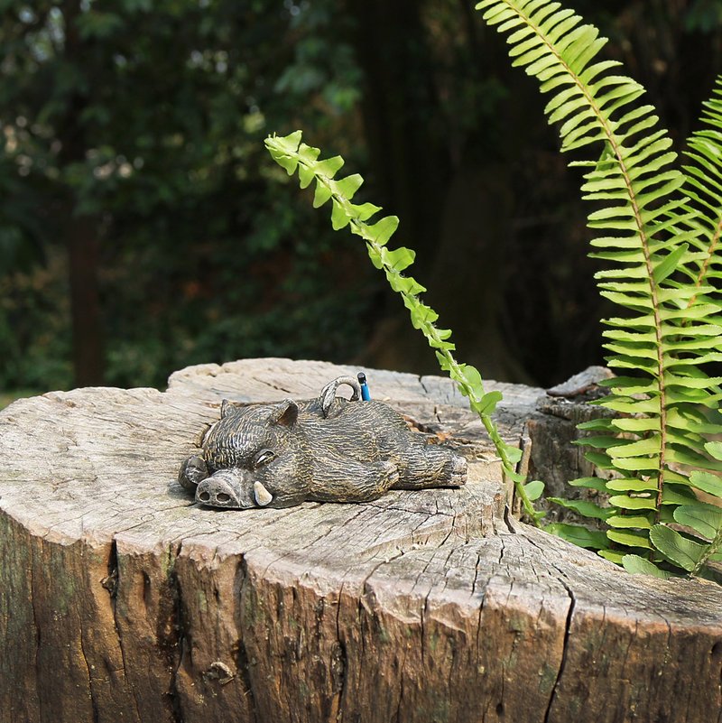 山林小朋友 公仔 山猪 - 玩偶/公仔 - 塑料 咖啡色