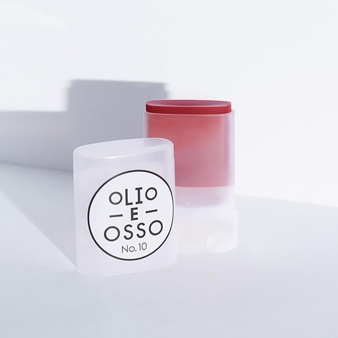 OLIO E OSSO 茶玫瑰保湿棒 No.10 - 唇彩/颊彩 - 蜡 粉红色