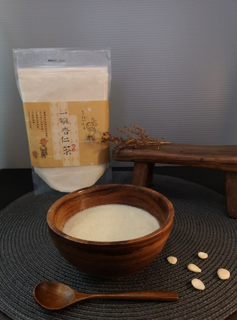 一碗杏仁茶 - 谷物麦片 - 新鲜食材 黄色