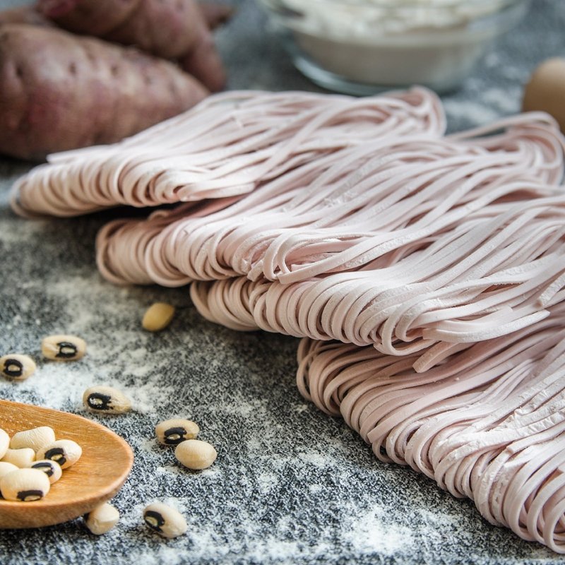 【吴独面】日晒米豆签 | 紫地瓜纯面条(10片入/袋) - 面/面线/米粉 - 其他材质 