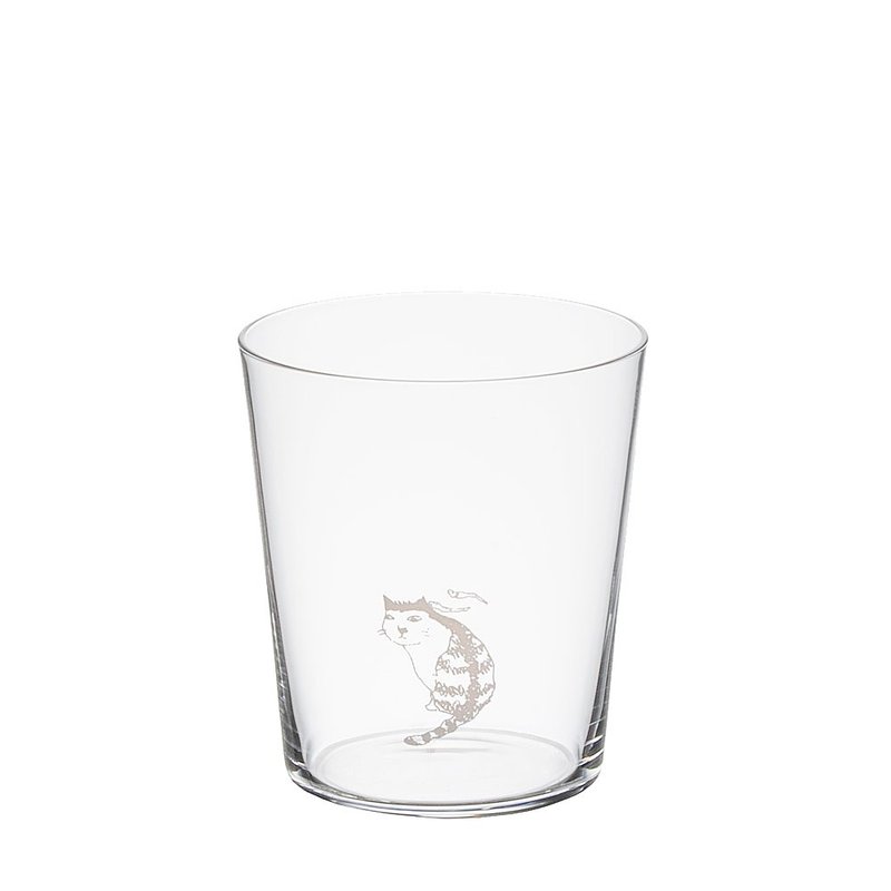 背对猫咪水杯cats 2 - 玻璃杯 - 玻璃 