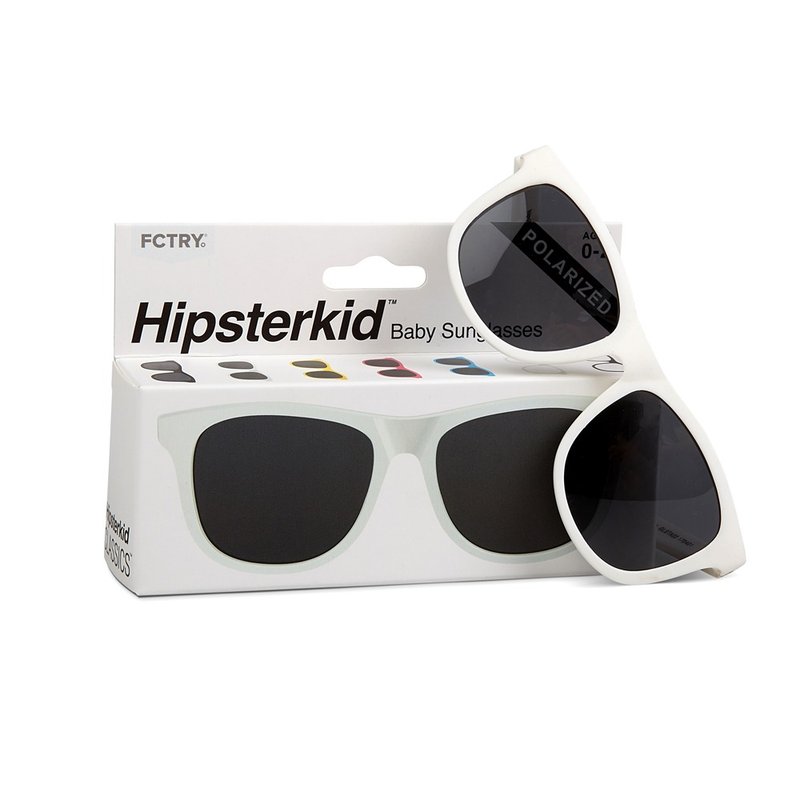 福利品-美国Hipsterkid 抗UV时尚偏光太阳眼镜(B类瑕疵)无固定绳 - 墨镜 - 塑料 多色