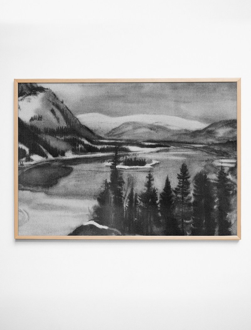Fine Little Day- 瑞典艺术家设计海报 FJÄLL POSTER - 海报/装饰画/版画 - 纸 多色