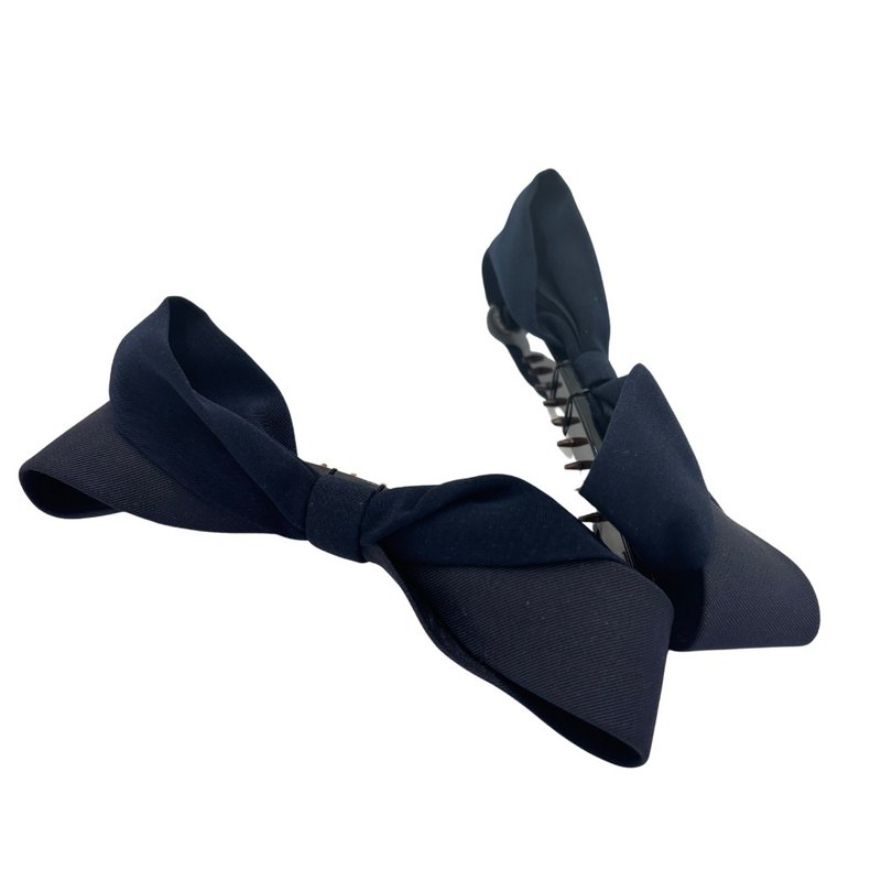 Complex Biz 香蕉夹 立体硬挺布面 蓝色 - 发饰 - 其他材质 多色