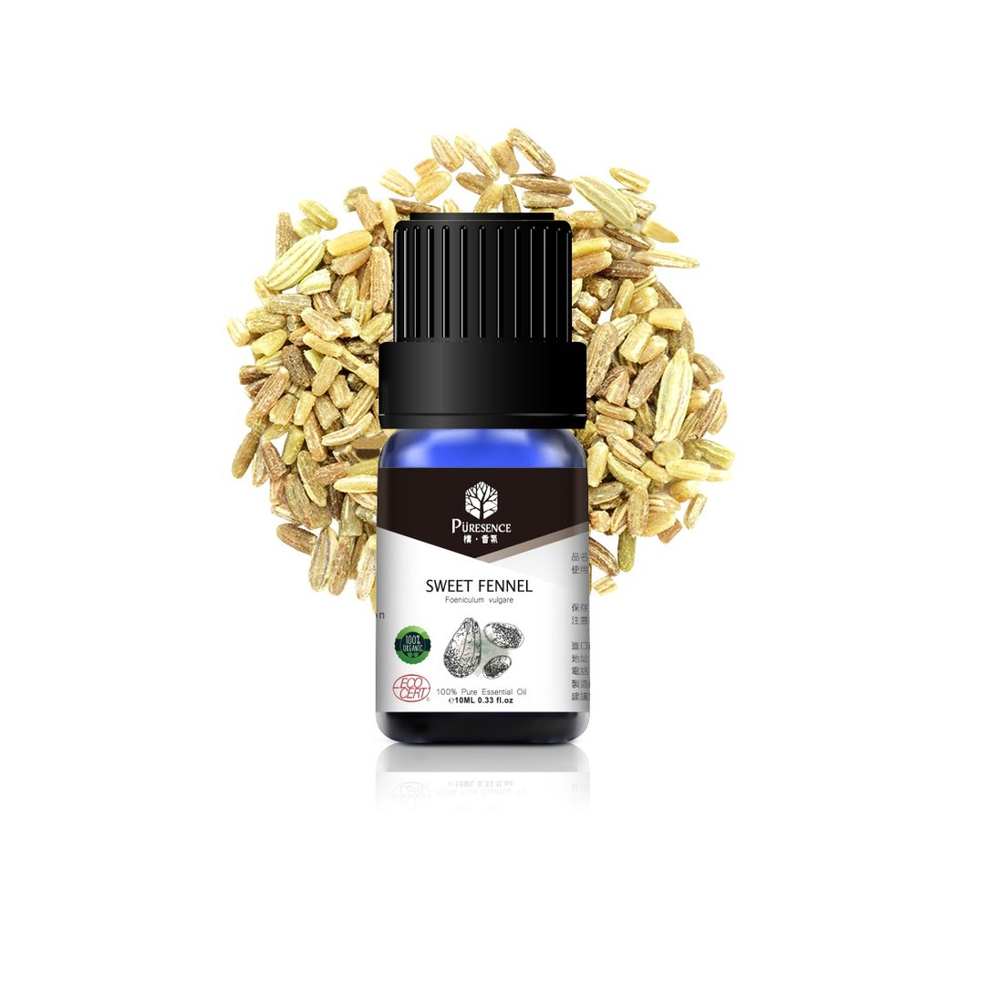 朴香氛PÜRESENCE有机甜茴香精油(Fennel Sweet)10ml - 香薰/精油/线香 - 精油 黄色