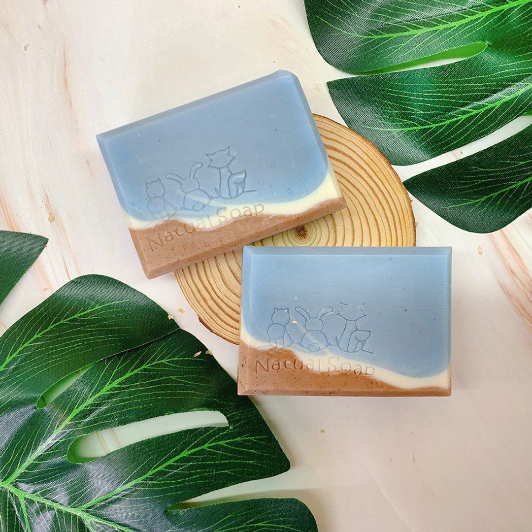 夏日海滩手工冷制皂 100g| 圣诞礼物 - 肥皂/手工皂 - 其他材质 