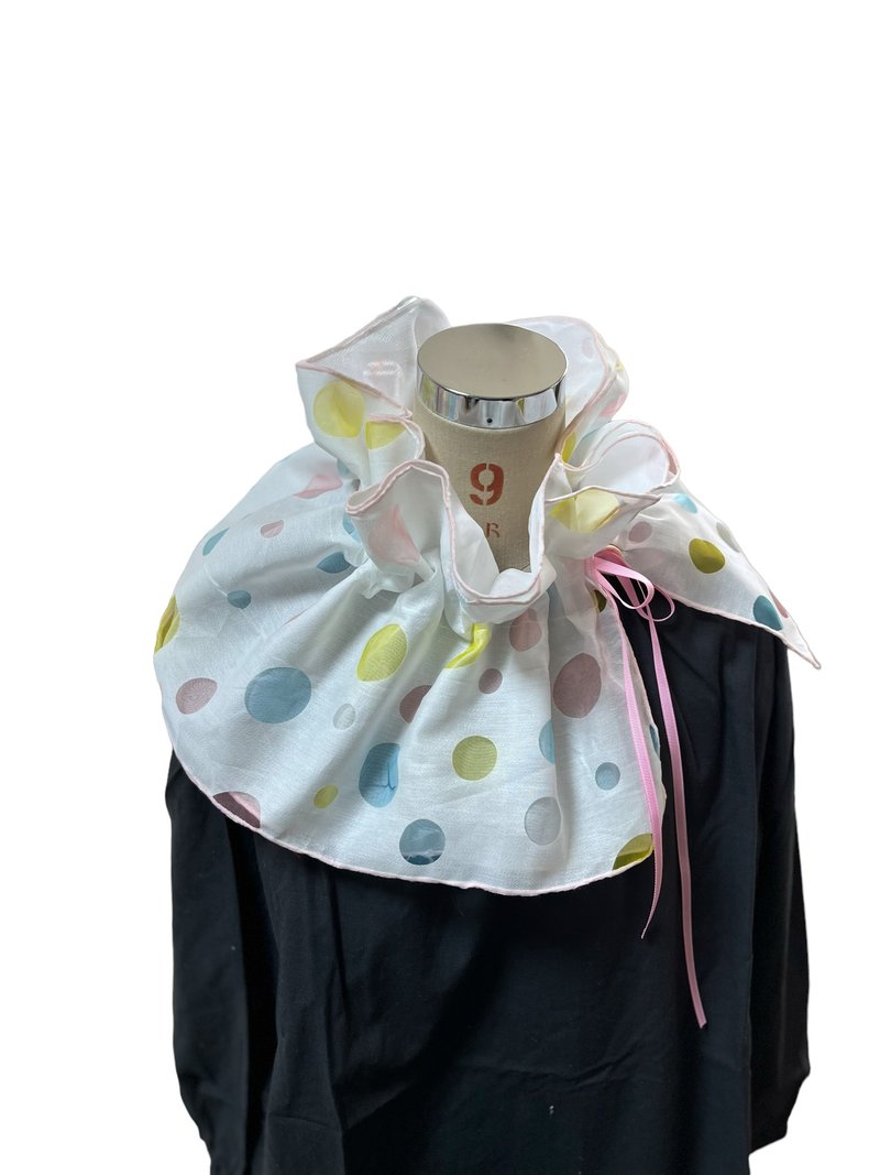 只有一個假領點 - 其他 - 棉．麻 白色