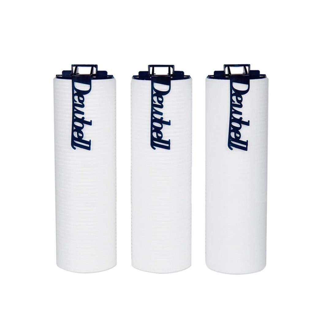 Dewbell 沐浴除氯过滤水器滤芯 3 入装 - 黑色高阶款 (适用 F15) - 卫浴用品 - 其他材质 白色