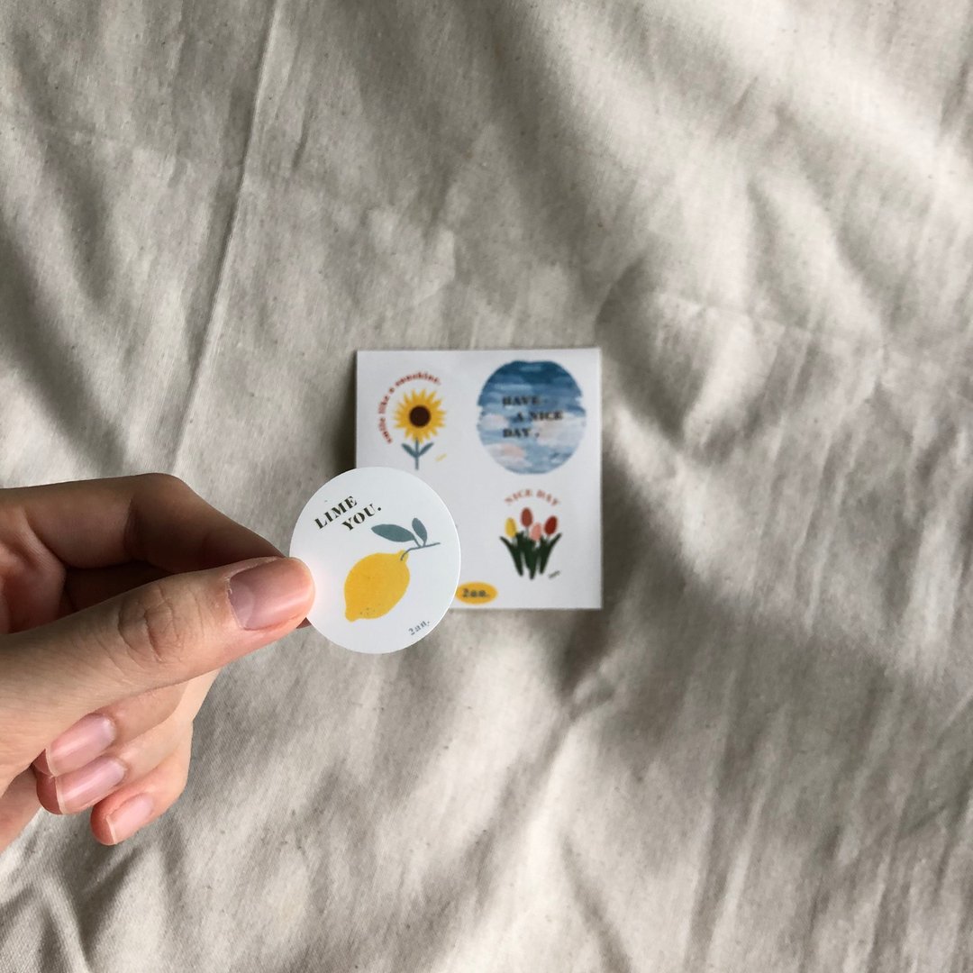 Sticker : Nice Day - 贴纸 - 纸 
