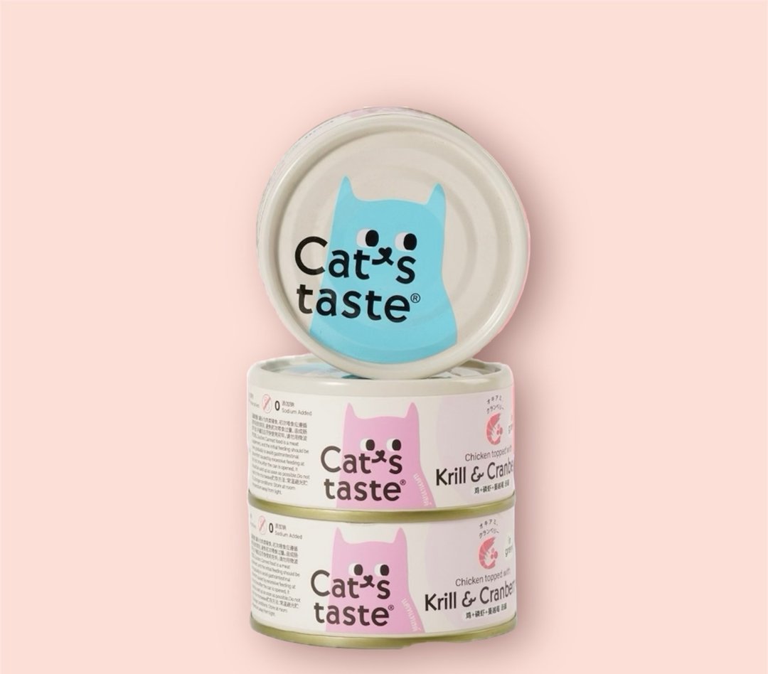 Cat's Taste 鸡肉磷虾蔓越莓肉汁罐 - 猫罐头/鲜食 - 其他材质 