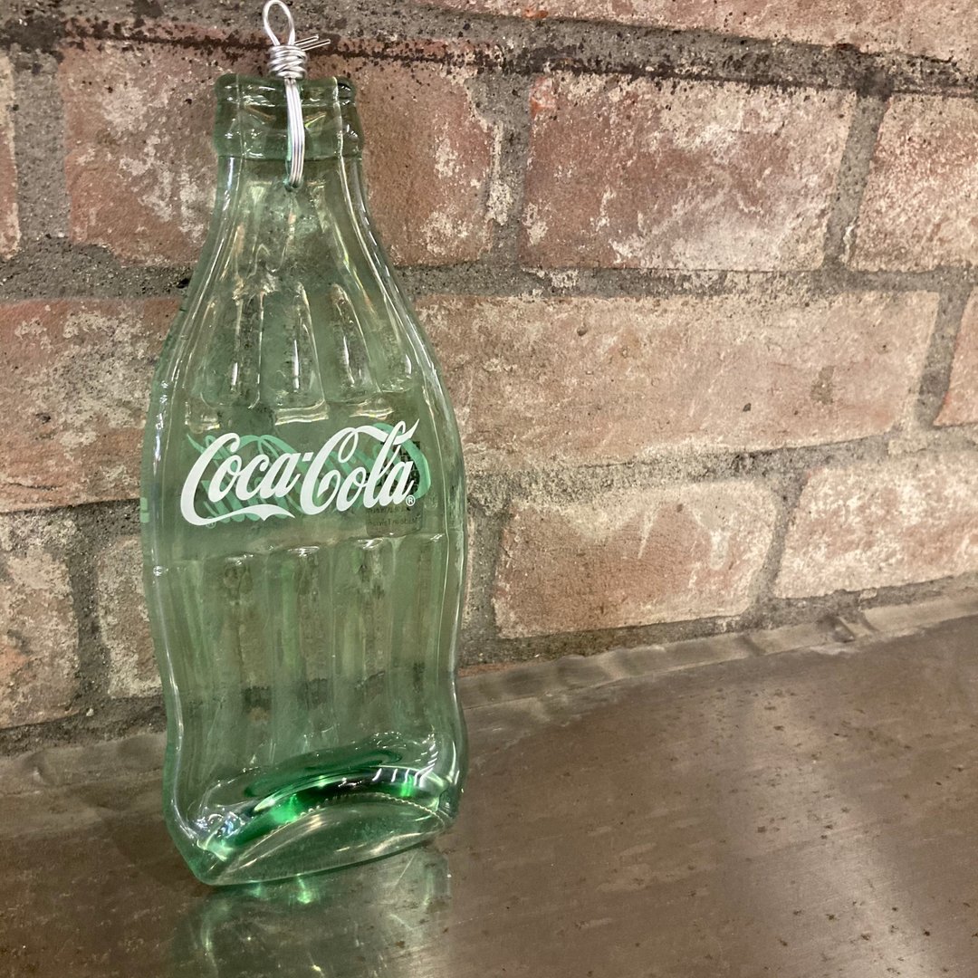 可口可乐CocaCola原瓶吊饰 装饰挂件 壁挂 - 吊饰 - 玻璃 