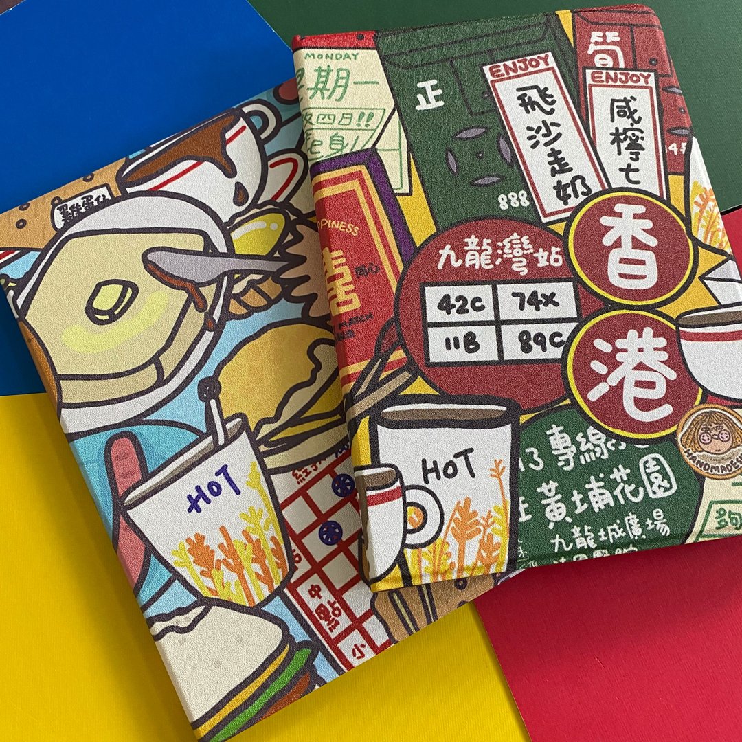 港式早餐/怀旧香港 Ipad Case/ 平板电脑保护套 - 平板/电脑保护壳 - 塑料 