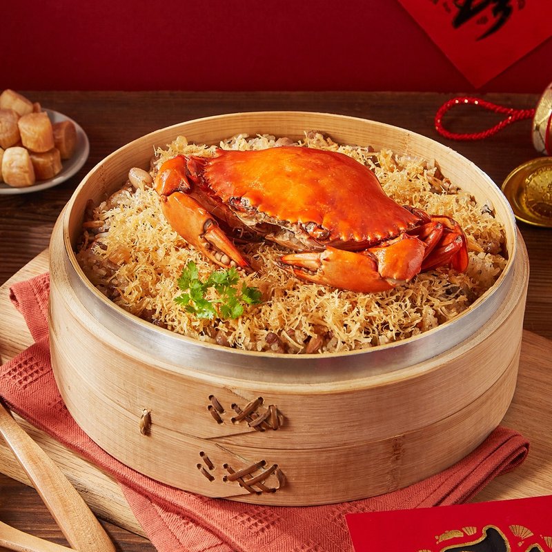 (预购)【锦霞楼】红蟳干贝米糕-900g - 其他 - 其他材质 红色