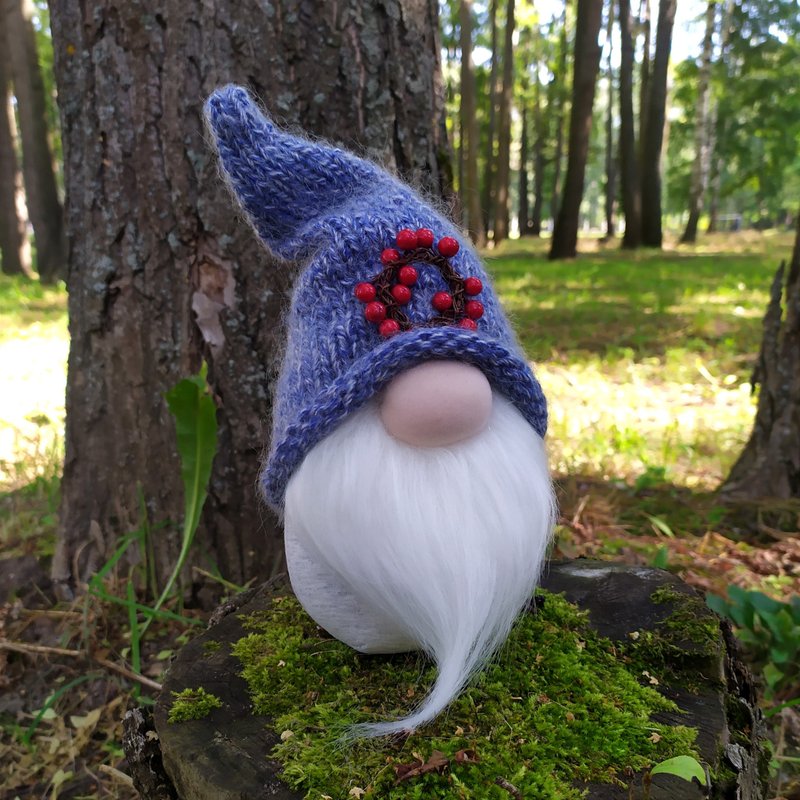 Interior toy gnome/ Handmade toy - 玩偶/公仔 - 其他材质 多色
