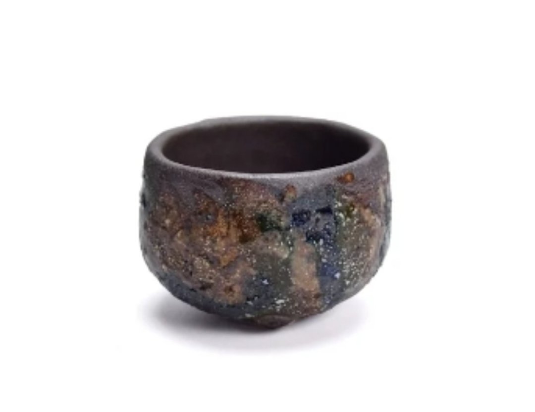 陶作坊│繁星老岩泥满意杯_星影 - 茶具/茶杯 - 其他材质 咖啡色
