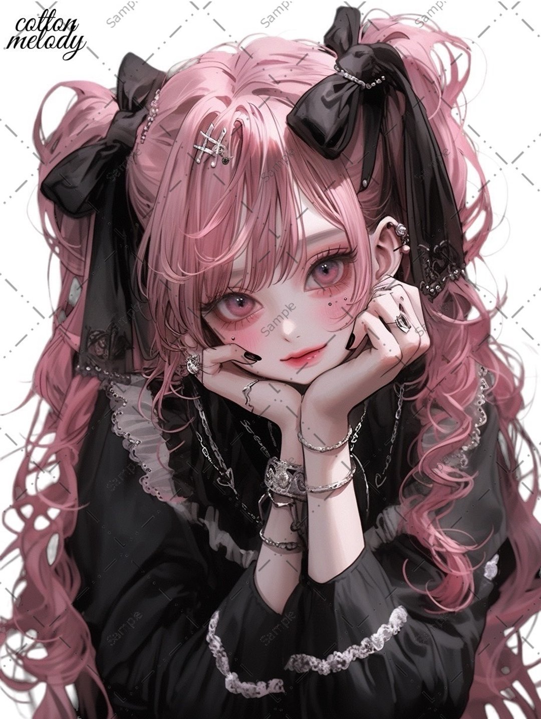 原创贴纸 no.518 人物贴纸 原创贴纸 人物贴纸 女孩贴纸 原创人物贴纸 - 贴纸 - 纸 