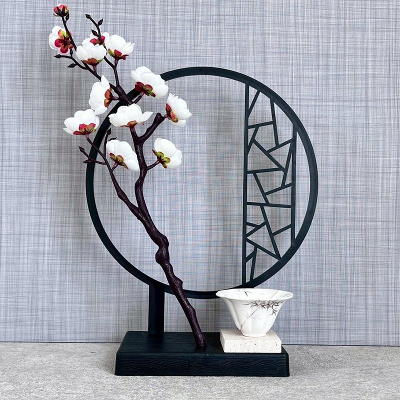 【竹韵花瓣品茗杯 竹纹设计 陶瓷 纯手绘 收藏】 - 茶具/茶杯 - 瓷 白色