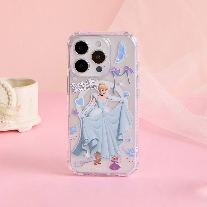 Disney公主-仙杜瑞拉款抗黄防摔MagSafe iPhone手机壳 - 手机壳/手机套 - 塑料 透明