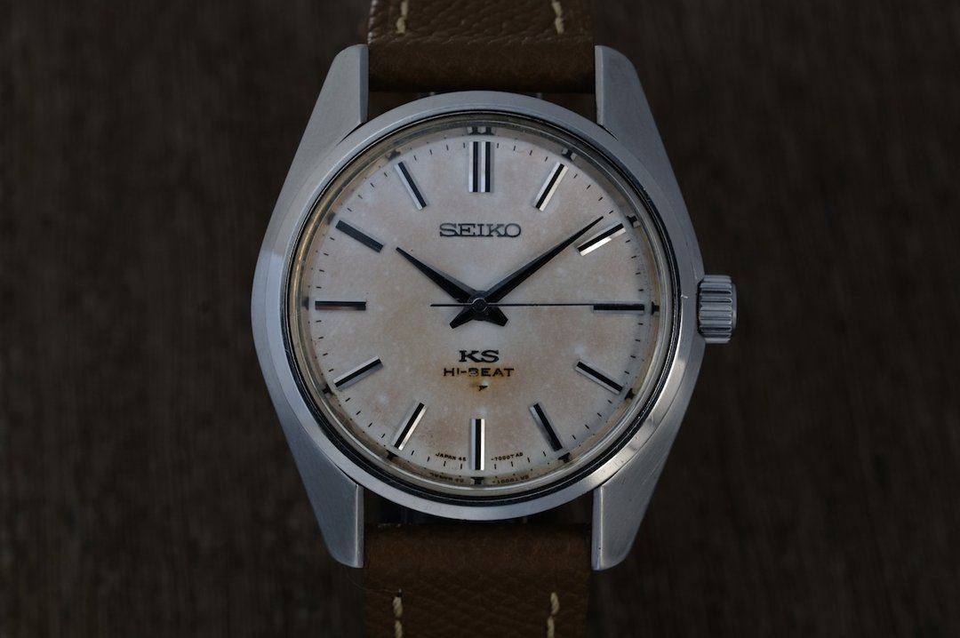 King Seiko 45 - 7001 45ks 精工 王 36mm 1970s hand winding HI - 男表/中性表 - 不锈钢 银色