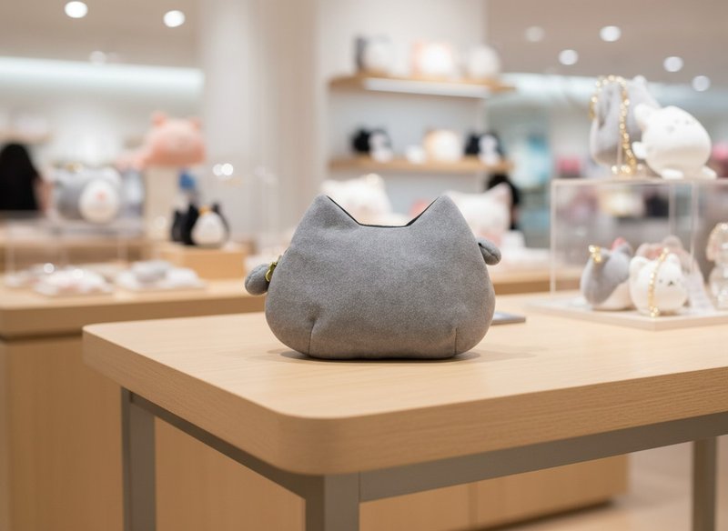 就爱猫 - 猫咪造型小巧多用手拿包 - 手拿包 - 其他材质 