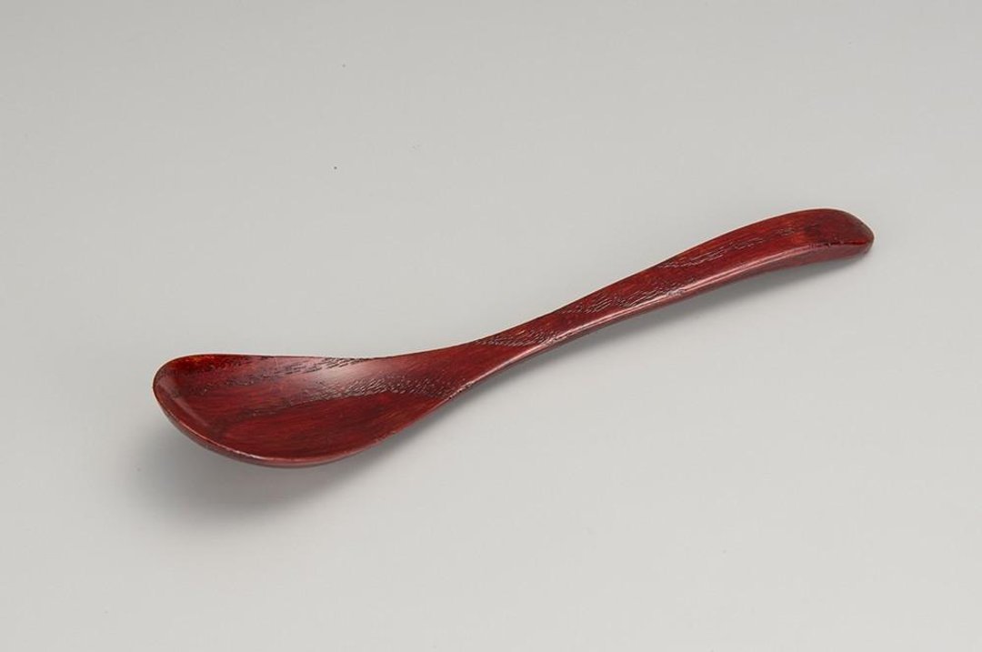 Chestnut spoon Akane - 筷子/筷架 - 木头 红色
