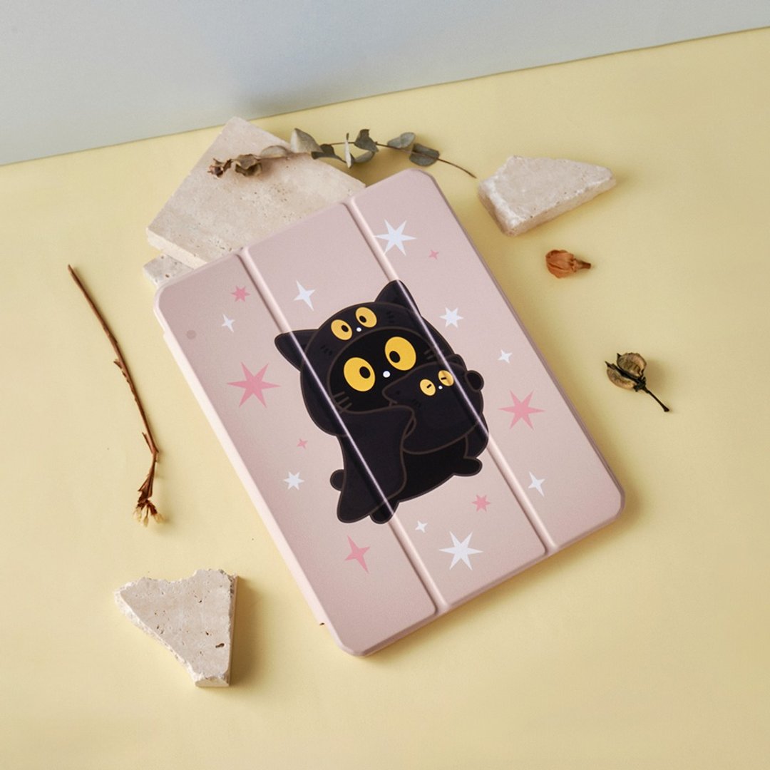黄阿玛 SOCLES 睡衣派对强悍磁吸 iPad 三折保护壳 - 手机壳/手机套 - 塑料 多色