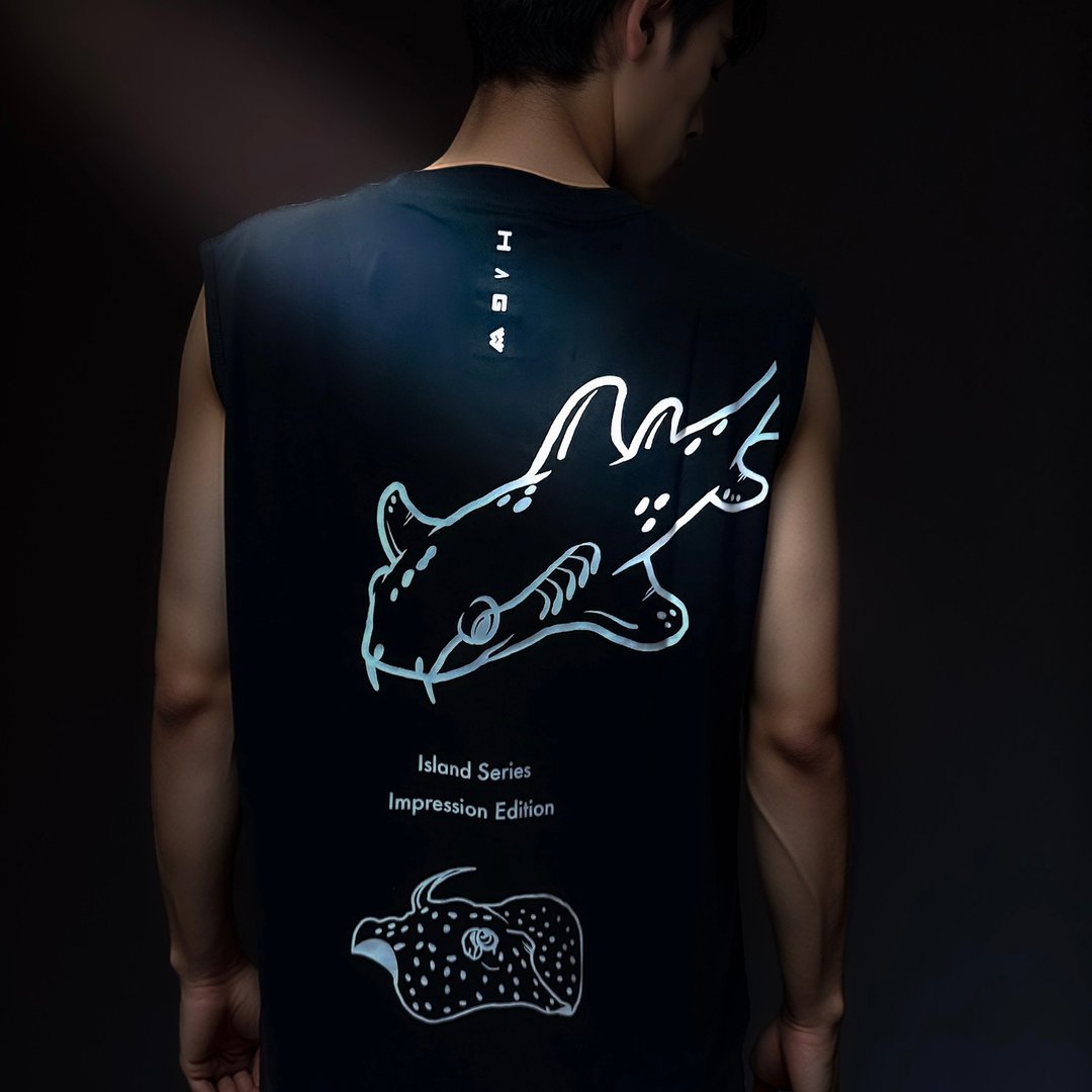 HAGWOUTDOOR Island Series Tank 岛屿系列背心-印象款-马尔代夫 - 男装背心 - 棉 